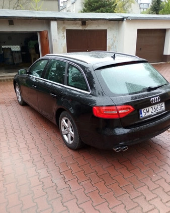 Audi A4 cena 40800 przebieg: 230000, rok produkcji 2013 z Mysłowice małe 79